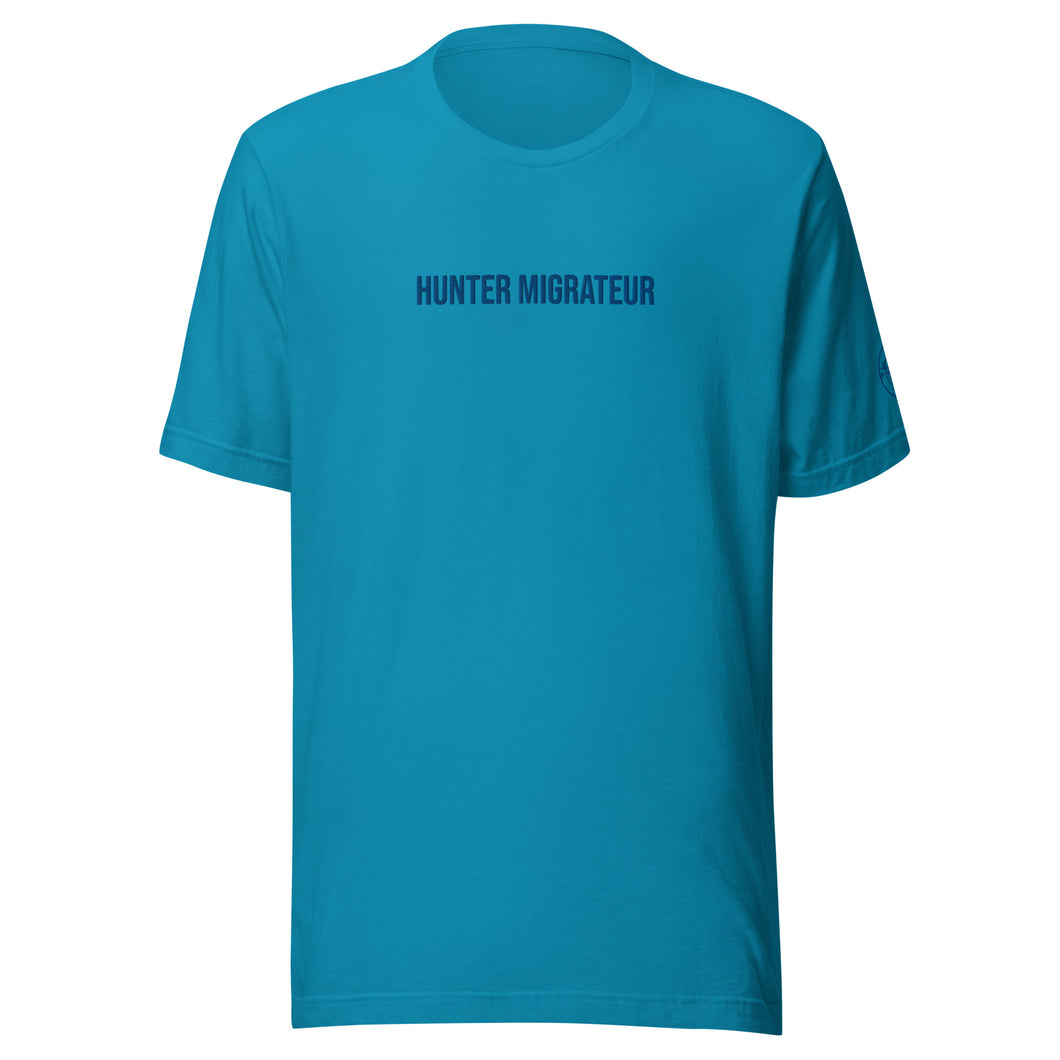 T-shirt unisexe brodé HUNTER MIGRATEUR